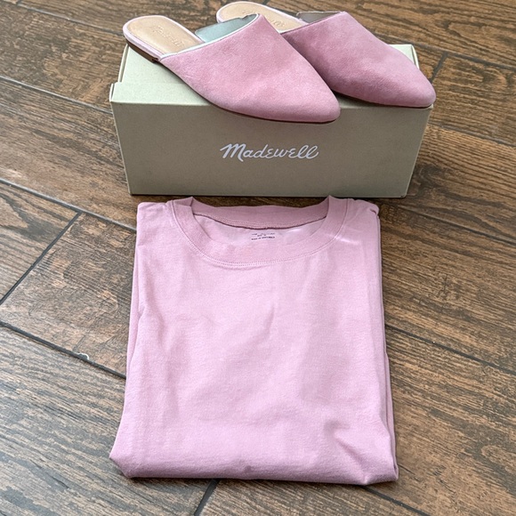 Madewell Weathered Berry T-shirt (Matching Shoes NOT Included) - Picture 9 of 9